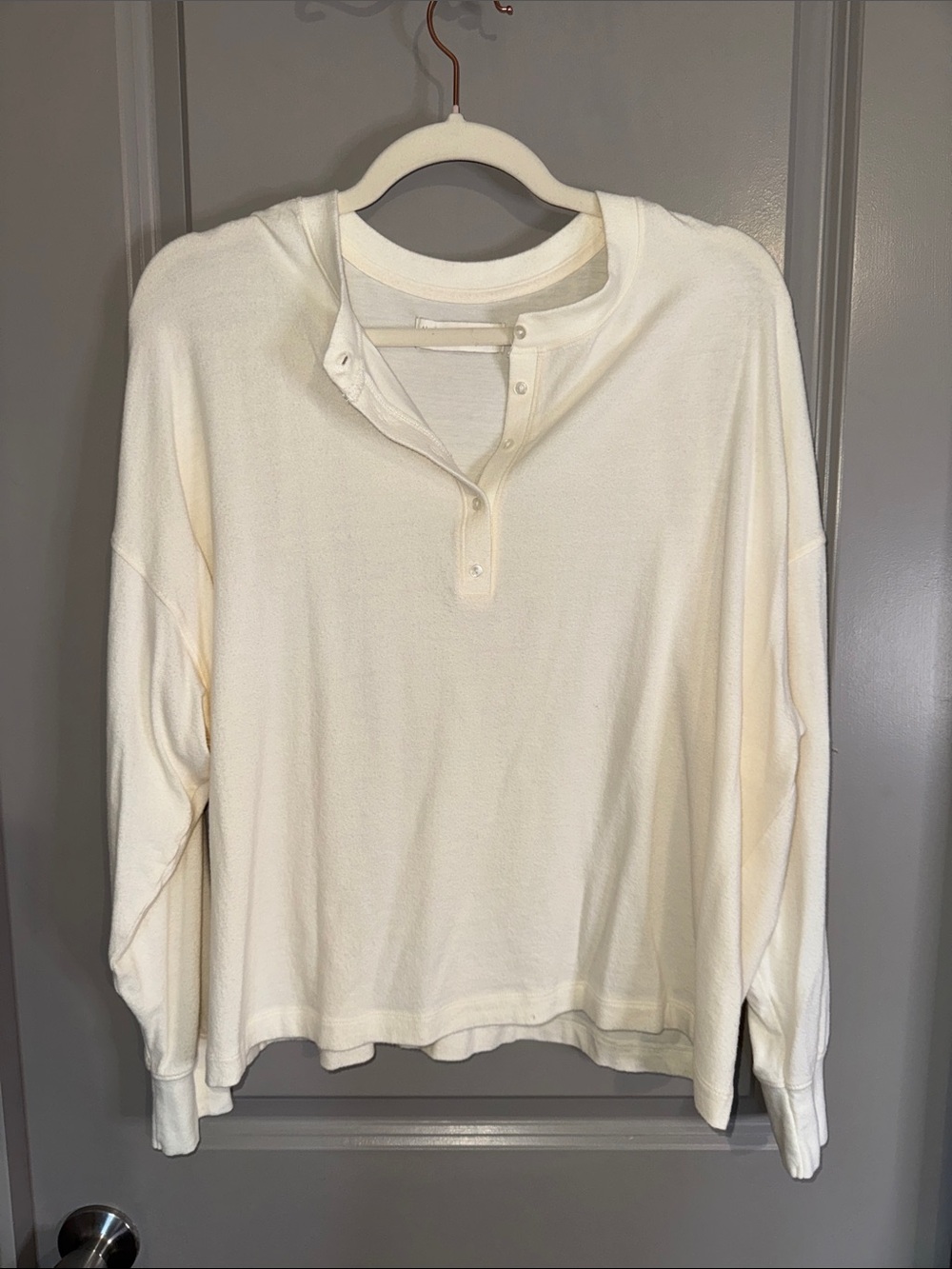 Abercrombie & Fitch - Cloud Soft Lounge Collection Henley - Picture 6 of 9